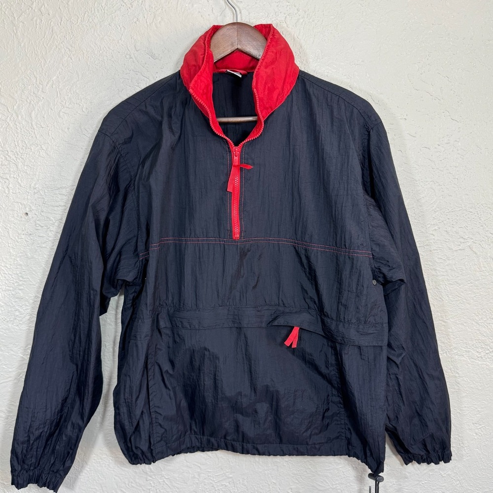 Vtg 90s Marlboro Gear '99 Windbreaker Jacket Med‎ Anorak Track Streetwear Grunge